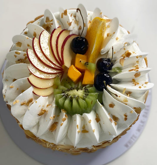Fresh Fruit Layer Cake