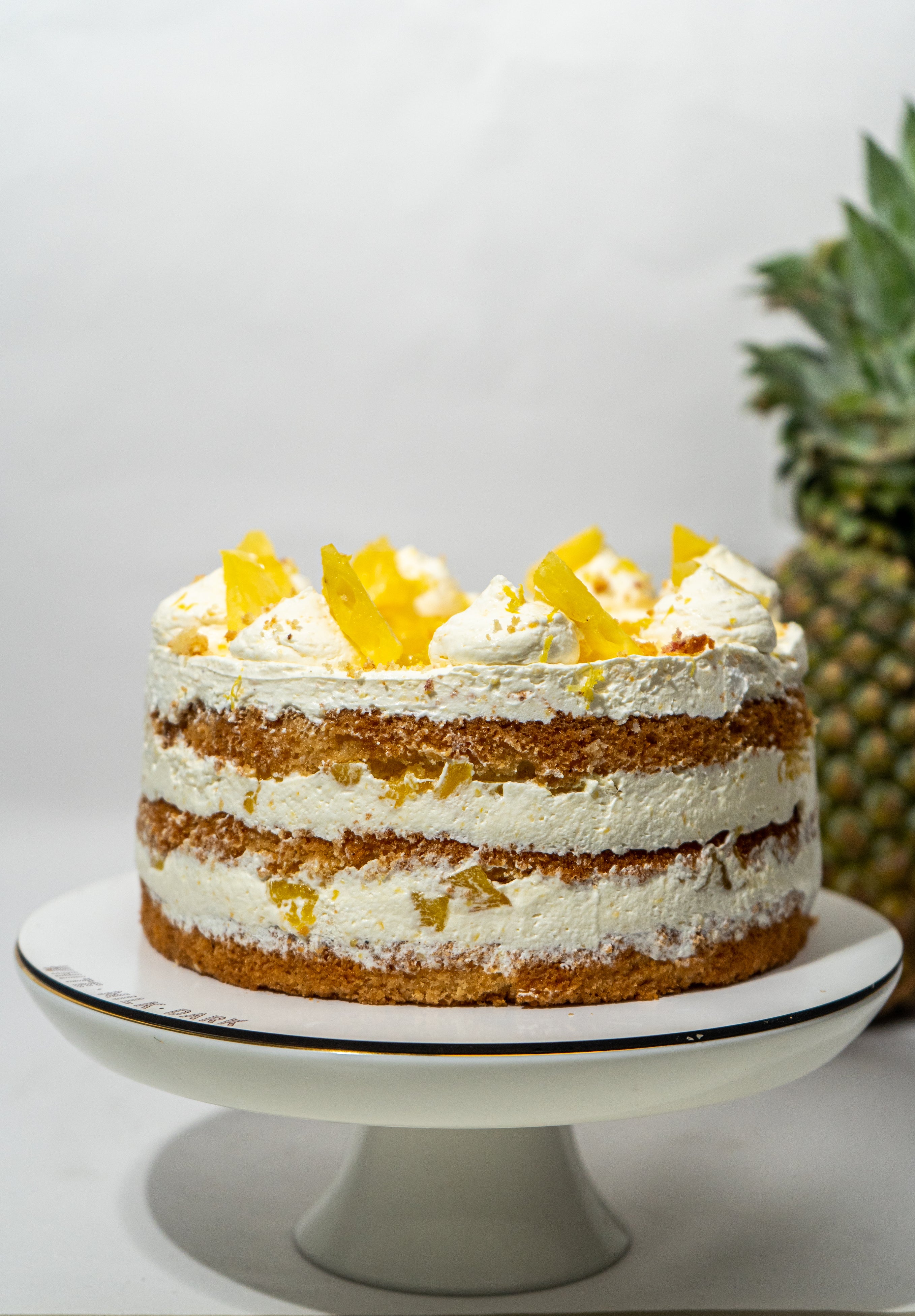 French Vanilla with Pineapple – De Cakery