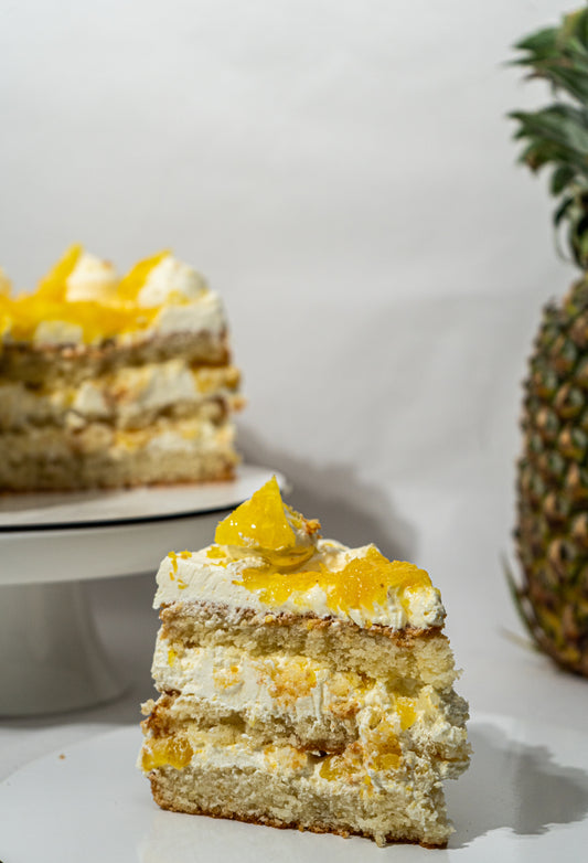 Vanilla and Pineapple Cake